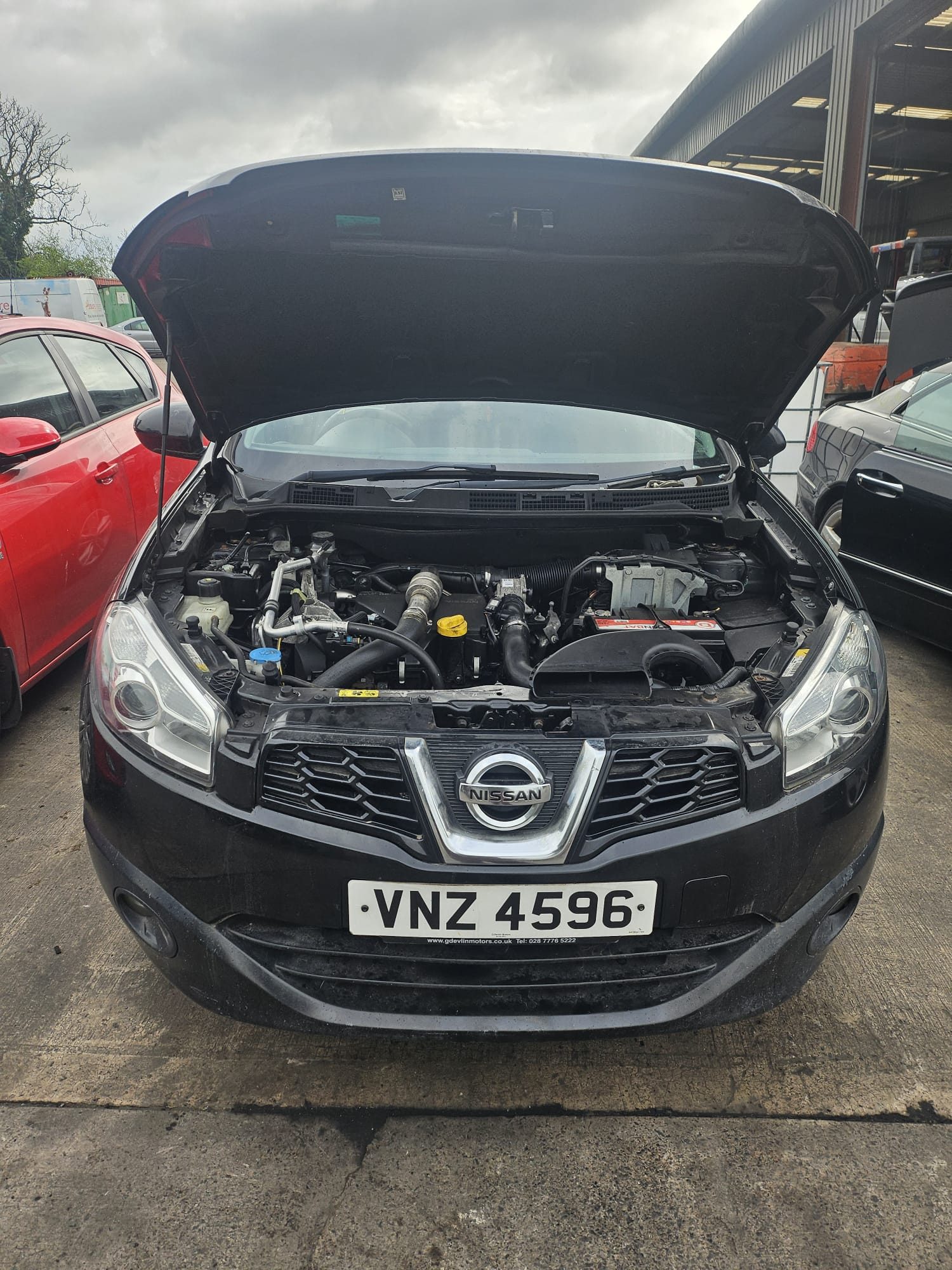 Капот NISSAN QASHQAI (рест: 2010-2013) 2010