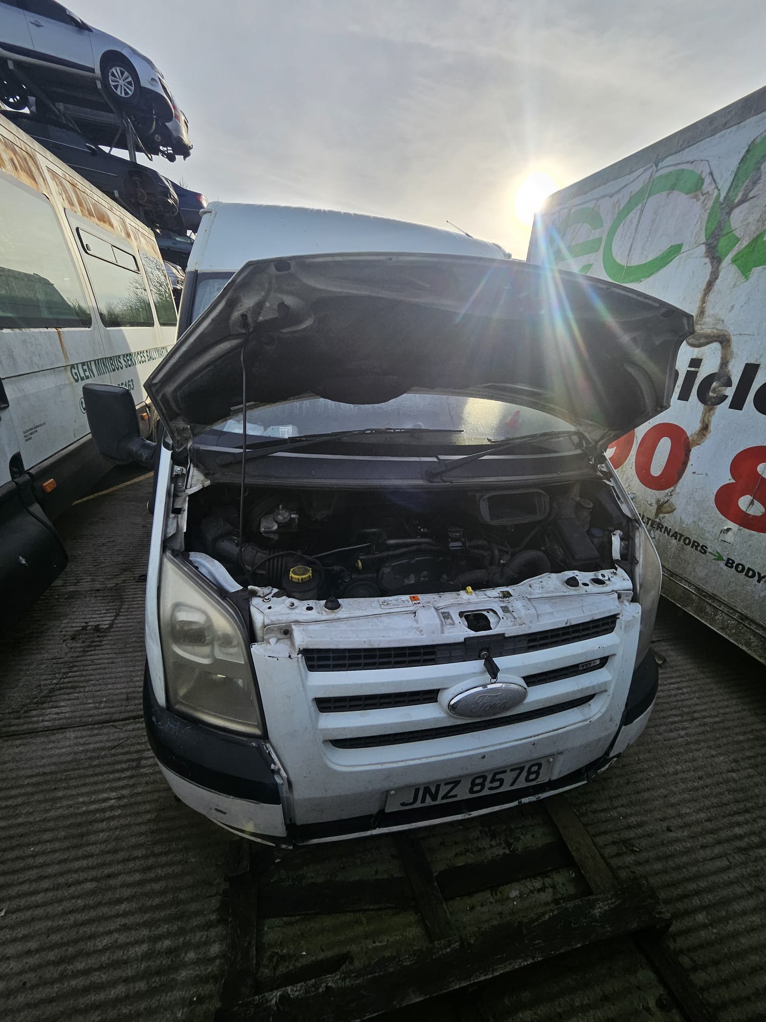 Суппорт тормозной задний правый FORD TRANSIT (2006) 2007