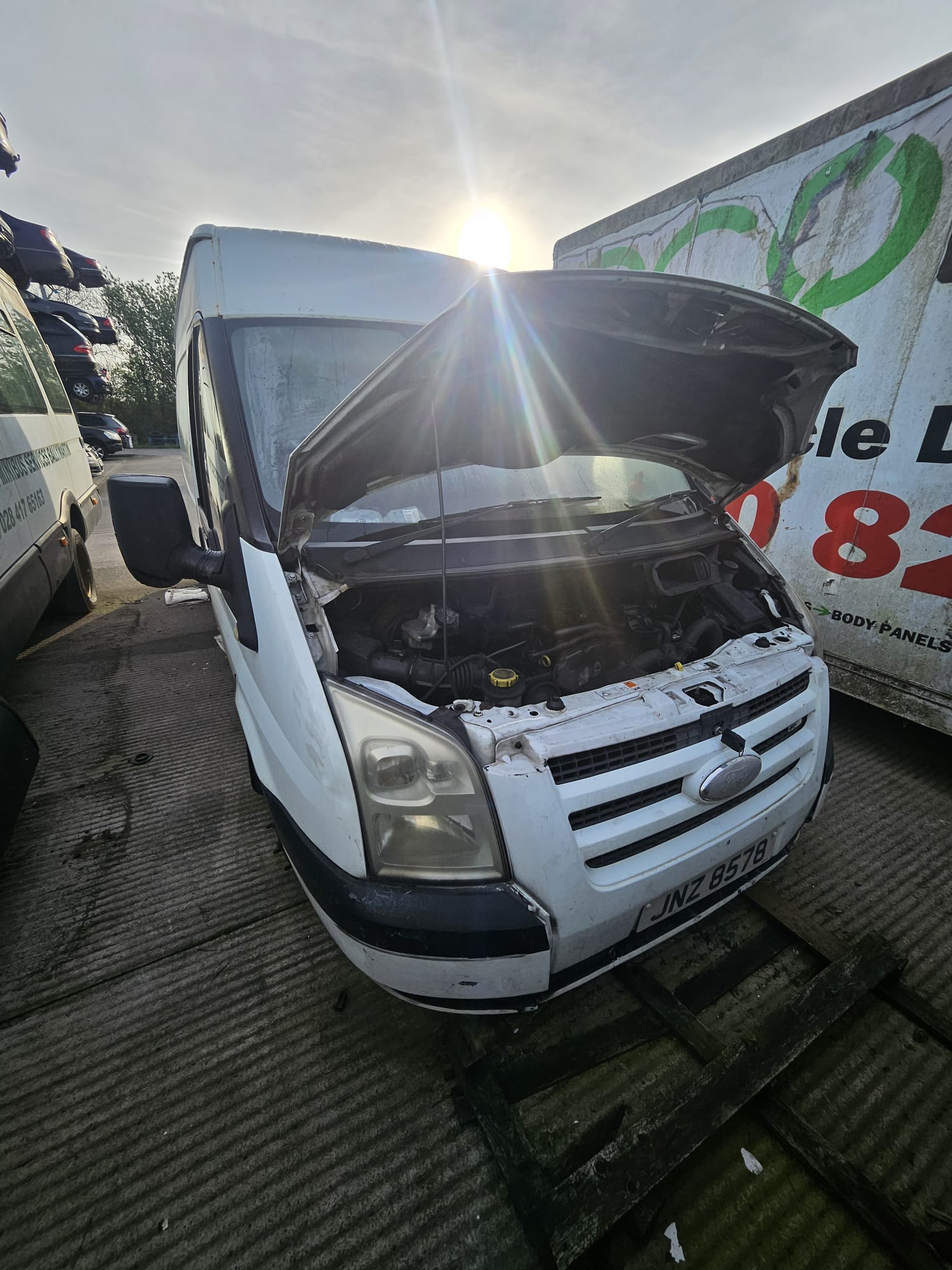 Суппорт тормозной задний правый FORD TRANSIT (2006) 2007