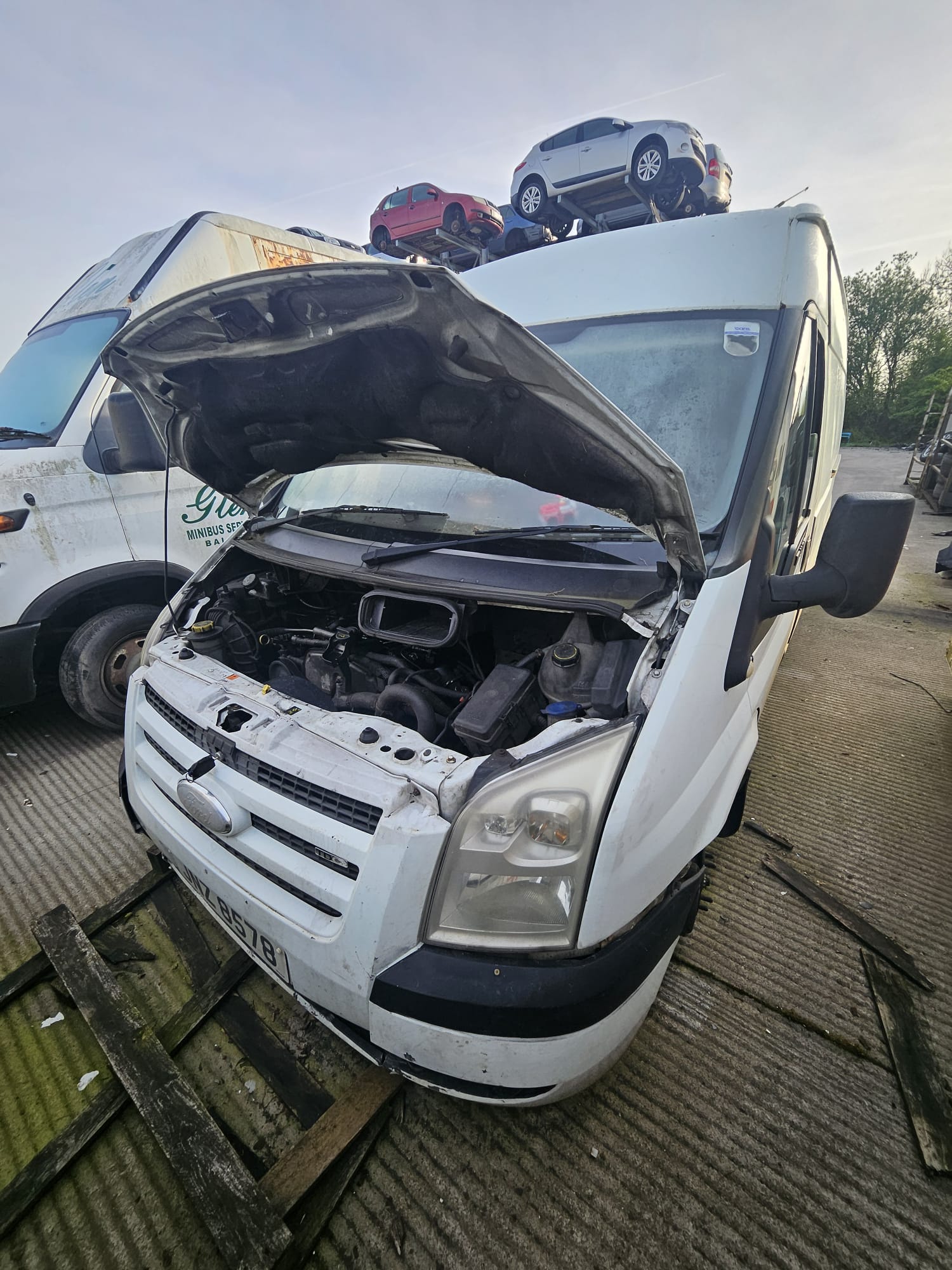 Суппорт тормозной задний правый FORD TRANSIT (2006) 2007