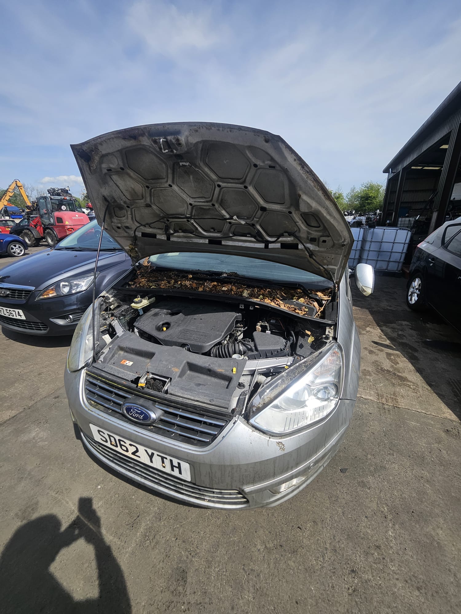 Суппорт тормозной задний левый FORD GALAXY (рест: 2010-2016) 2013