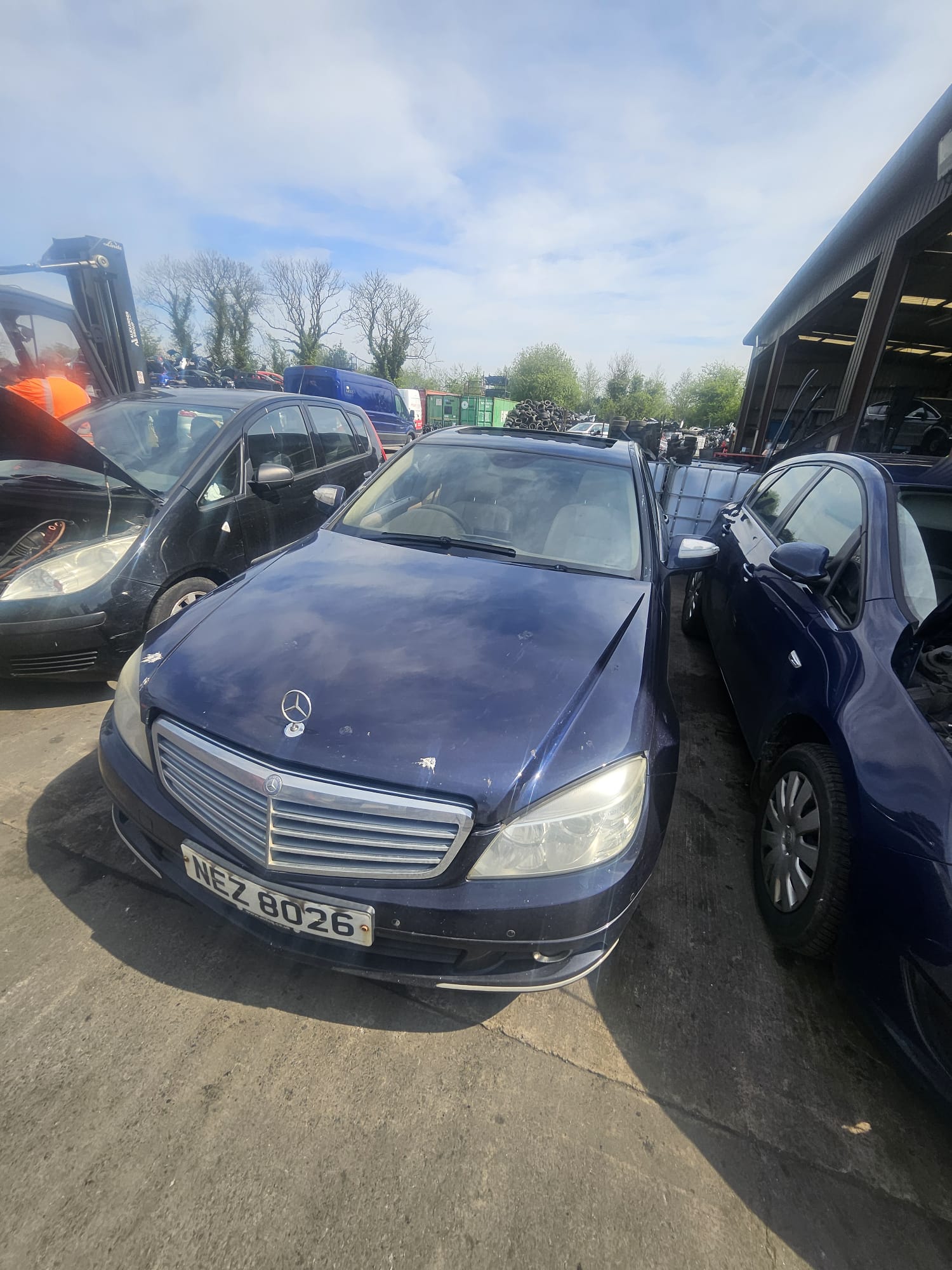 Капот MERCEDES BENZ C-CLASS (2007) 2007