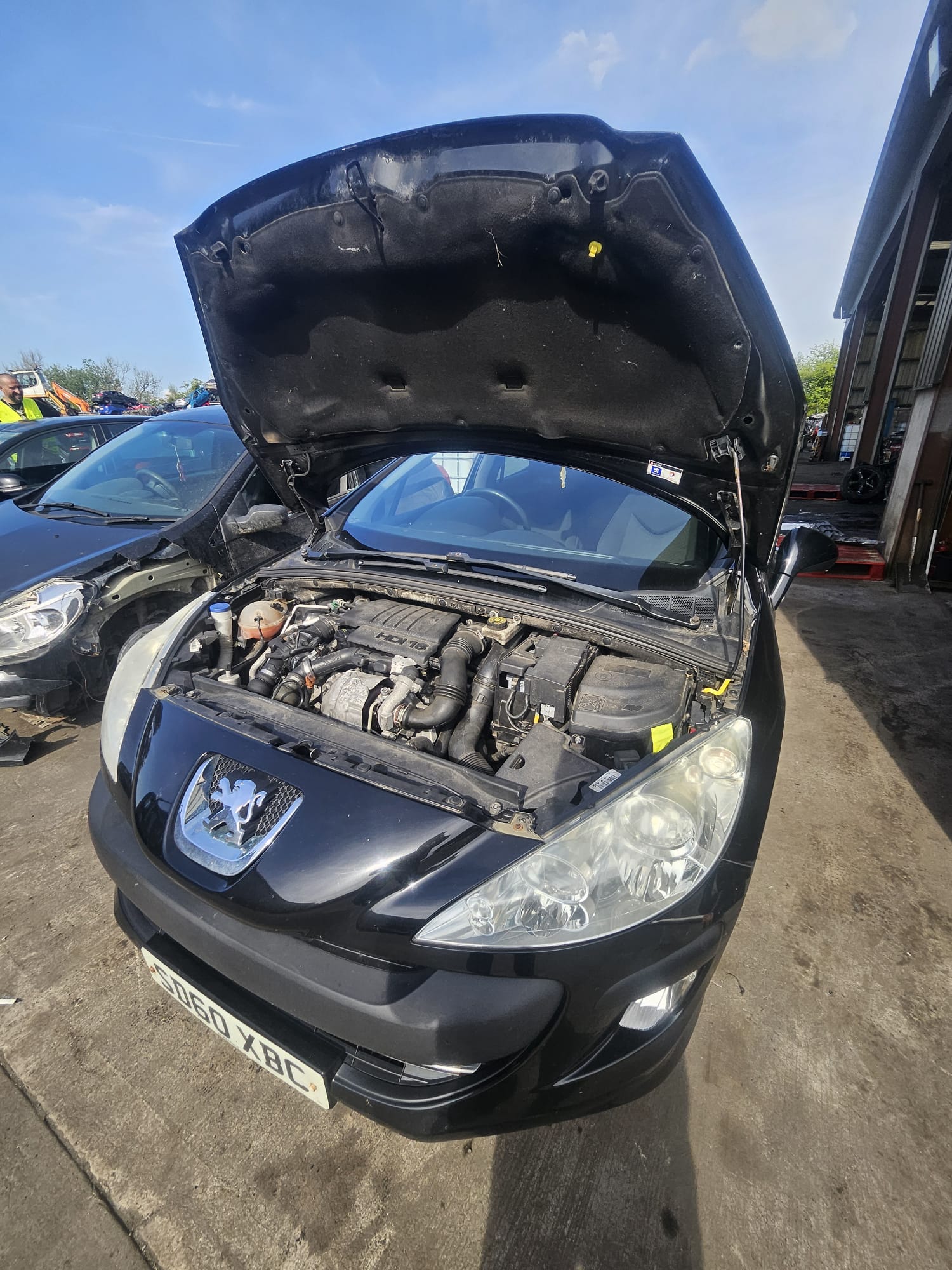Капот PEUGEOT 308 (2007) 2008