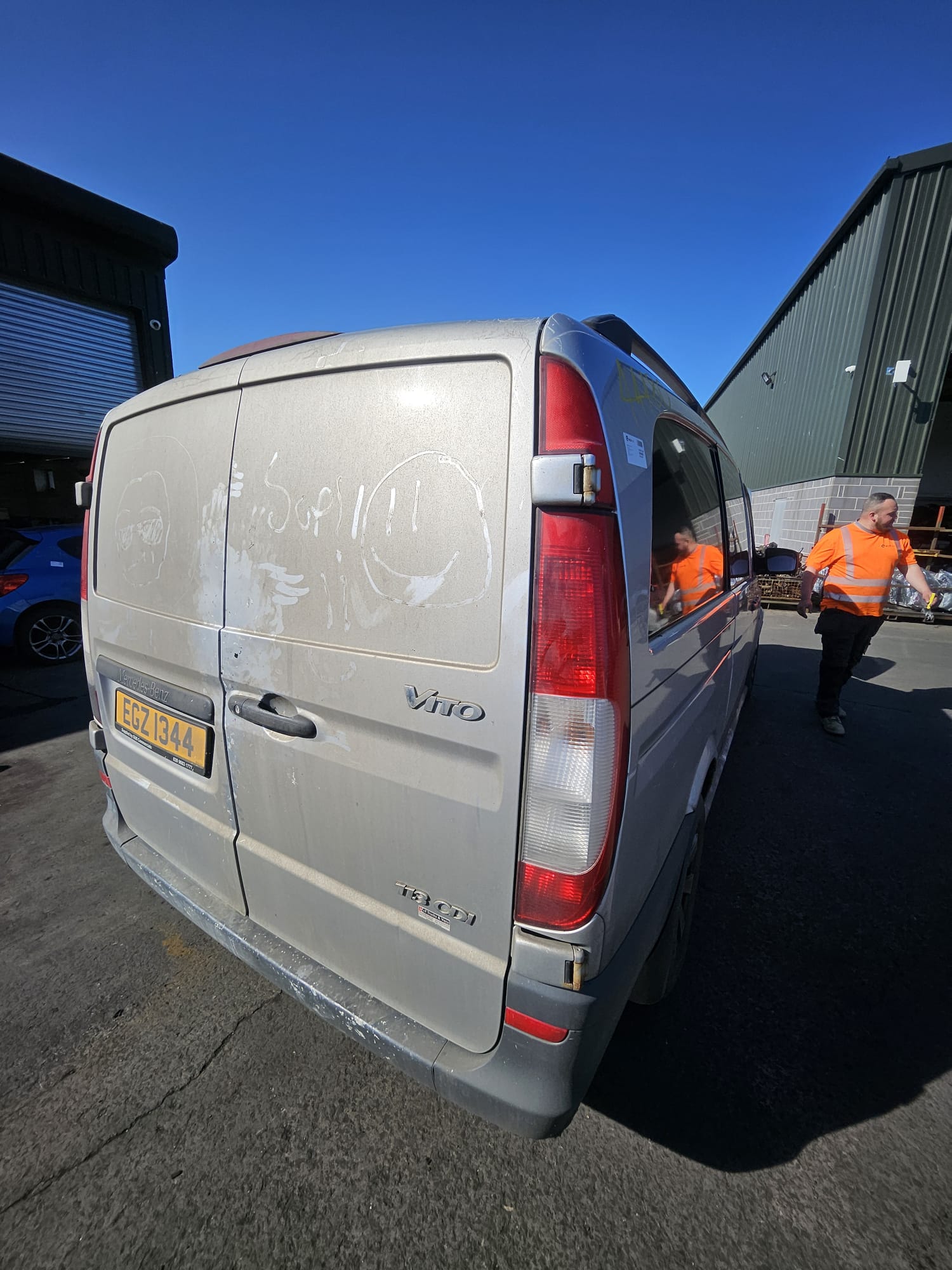 Привод задний правый MERCEDES BENZ VITO (рест: 2010-2014) 2013