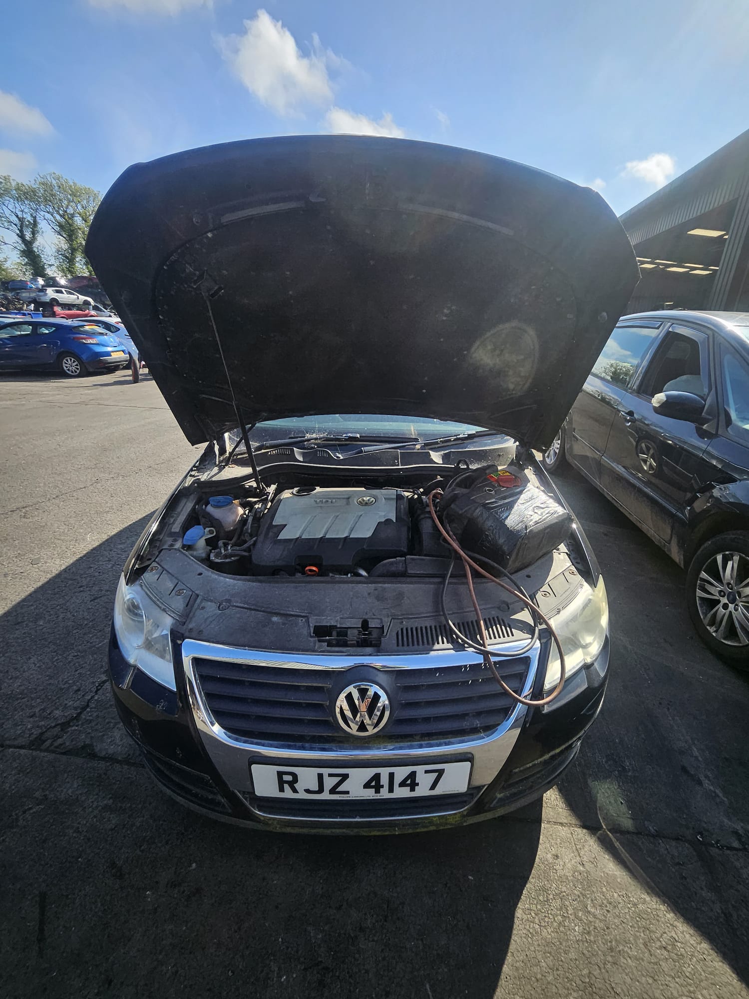 Капот VOLKSWAGEN PASSAT (2005) 2008