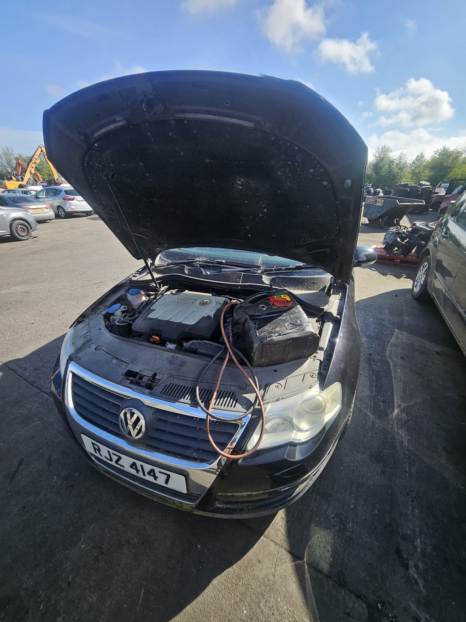 Капот VOLKSWAGEN PASSAT (2005) 2008