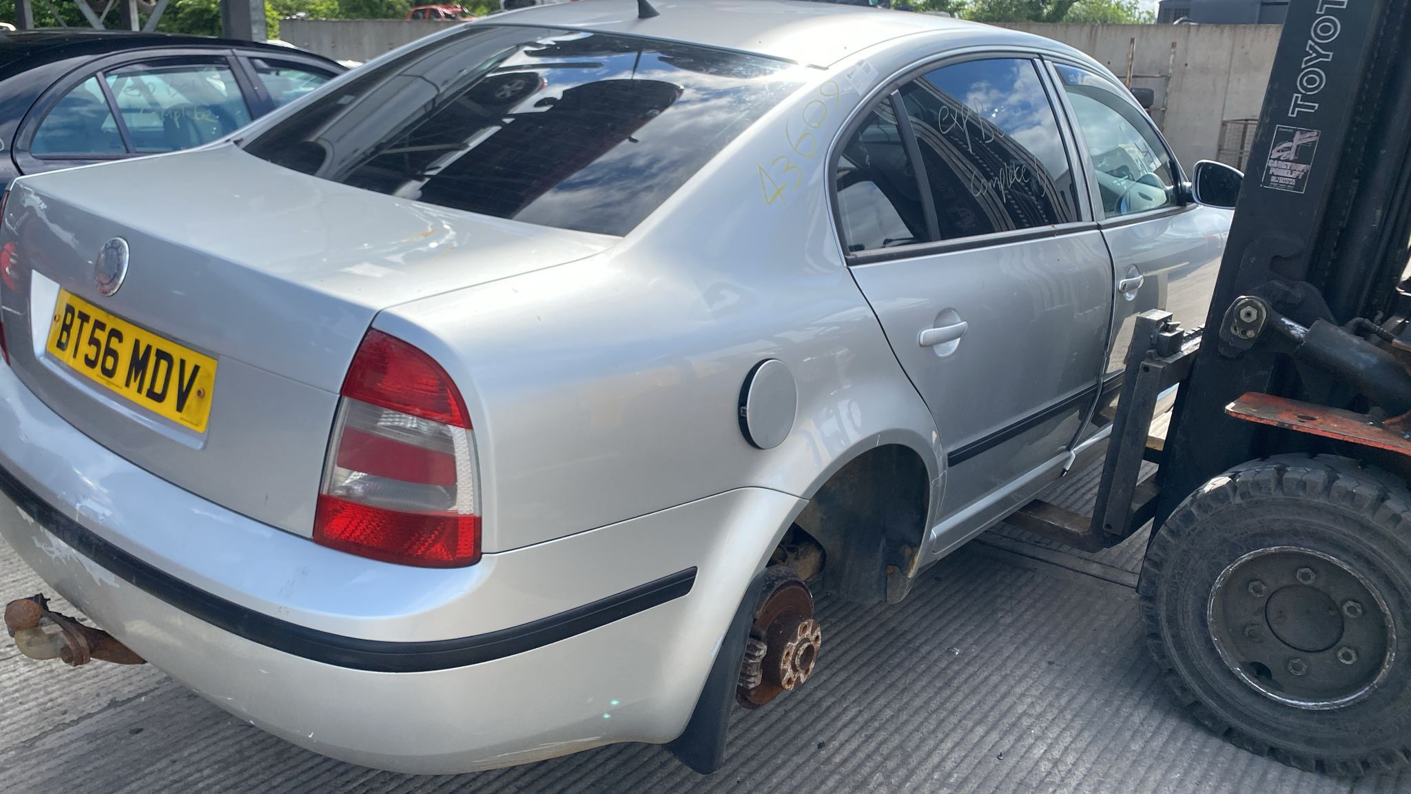 Капот SKODA SUPERB (рест: 2006-2008) 2007