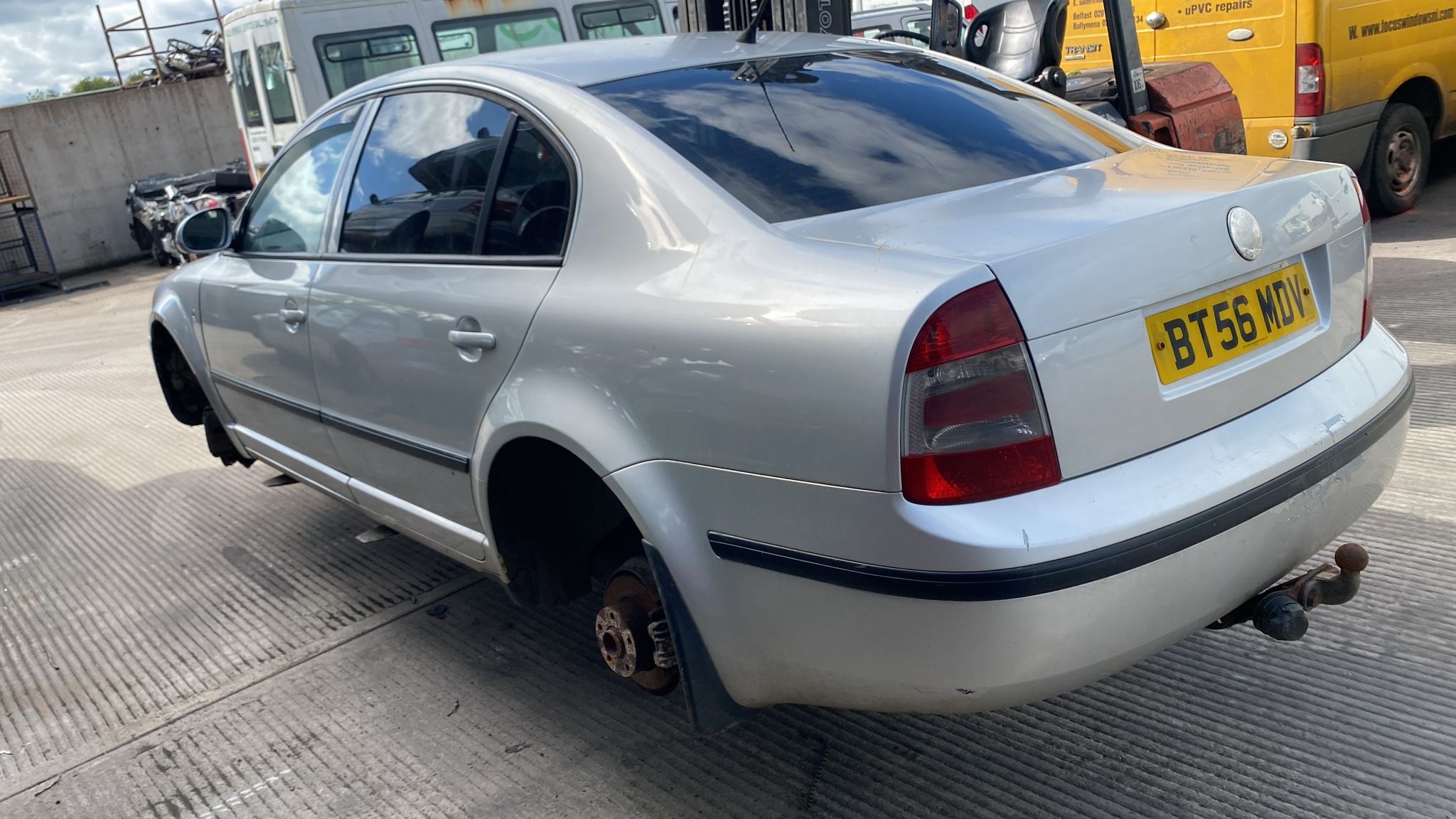 Капот SKODA SUPERB (рест: 2006-2008) 2007