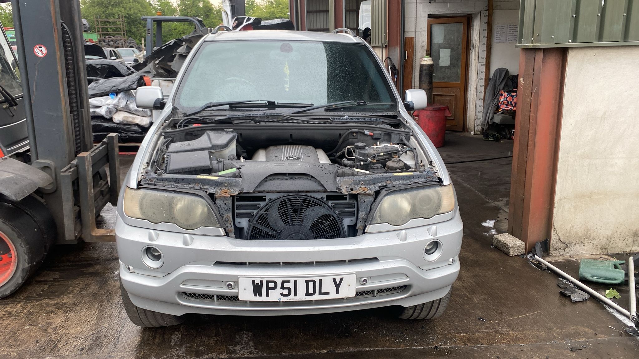 накладка на порог BMW X5 E53 porog