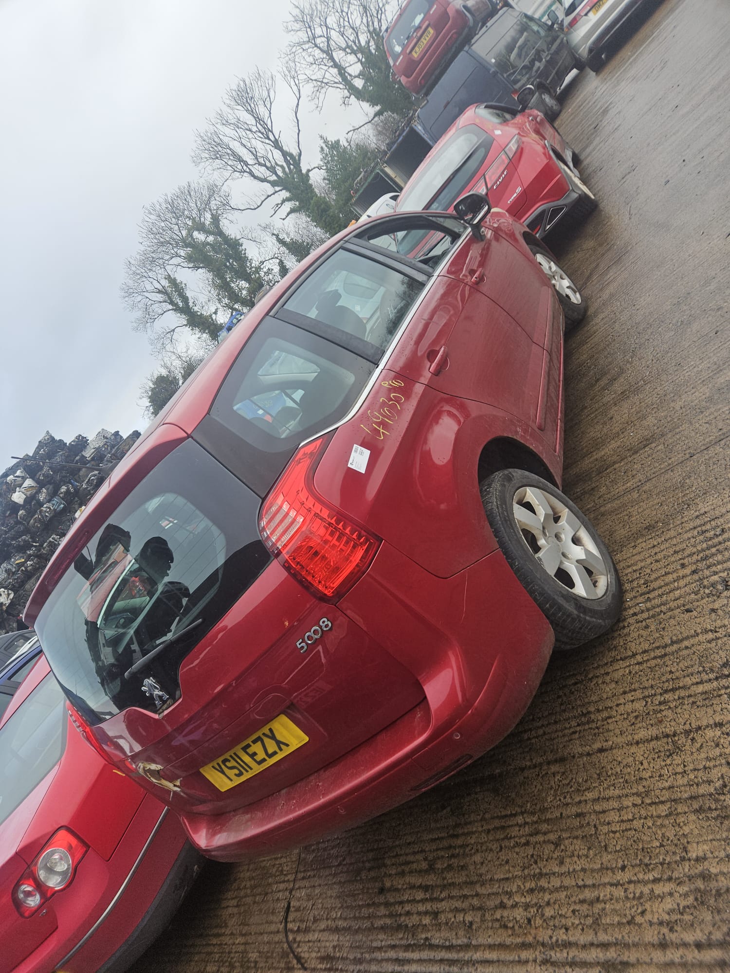 суппорт тормозной задний левый PEUGEOT 5008 support tormoznoy